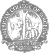 American College of Surgeons emblem and founding date.